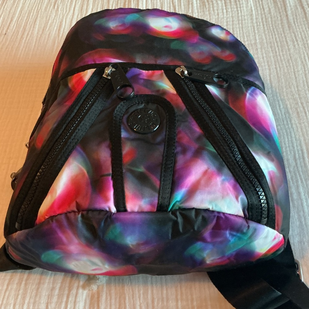 Kipling Multicolor Abstract Backpack - image 6